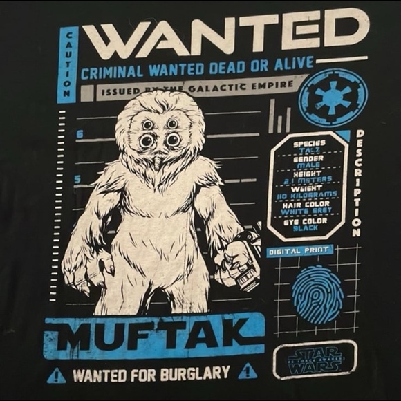Muftak Star Wars Shirt - Picture 2 of 3
